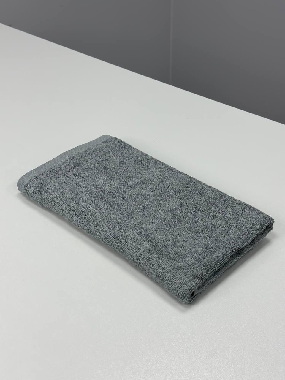 Полотенце махровое 50х90 см Серый - фото 1 Полотенце махровое 50х90 см Серый - фото 1