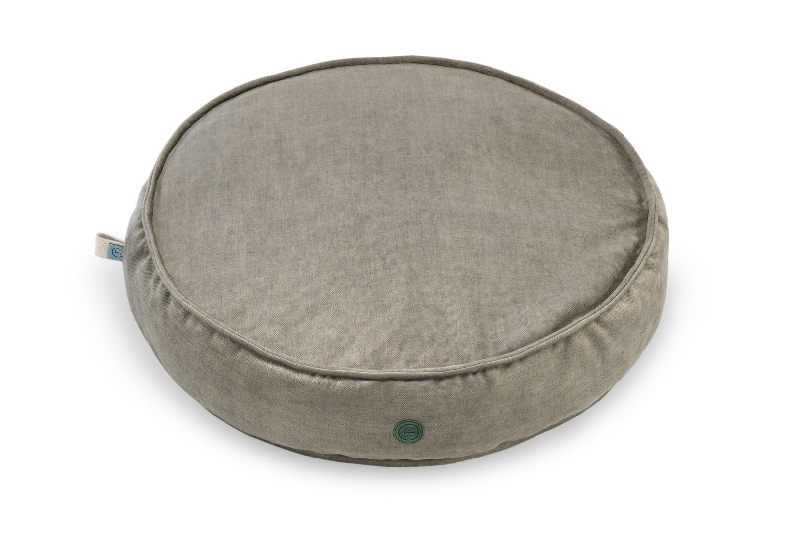 Подушка кругла для тварин Harley and Cho Island Memory Foam ⌀ 65 см Olive (3103202) - фото 1