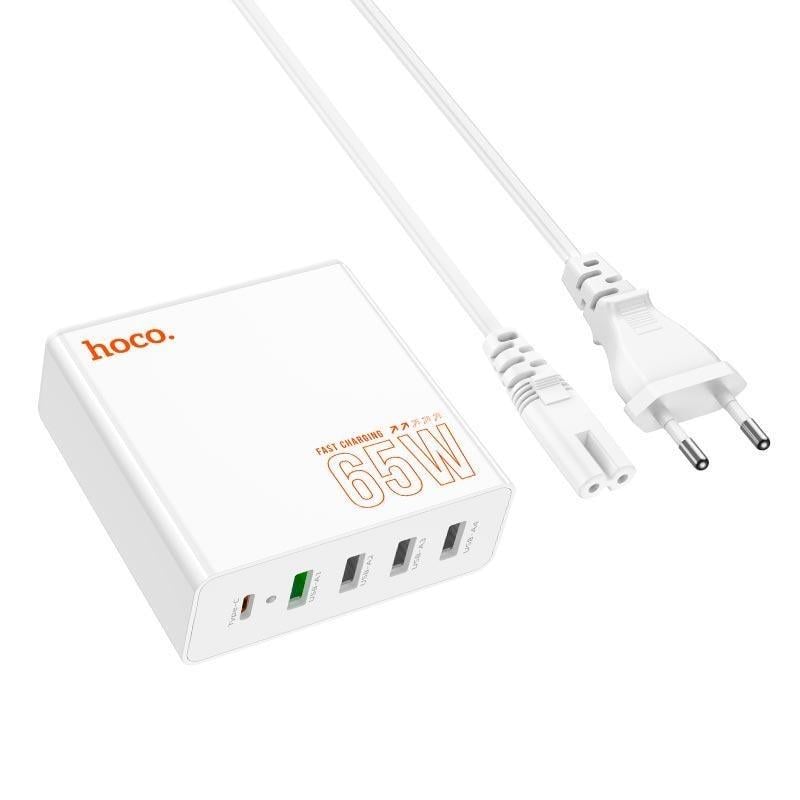 Зарядное устройство для телефонов Hoco Vision C114A Type-C QC White (020119)