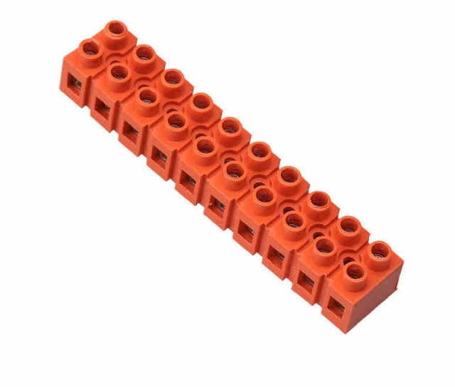 Блок клемний VOLTRONIC H2519-10P 36A 660V мідь 0,5-6 кв. мм (13345)