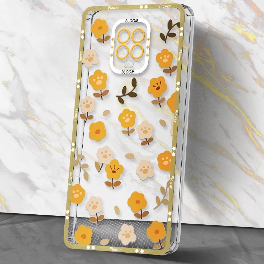 Прозрачный защитный чехол AngelEyes для Xiaomi Redmi Note 9S Bloom (30043)
