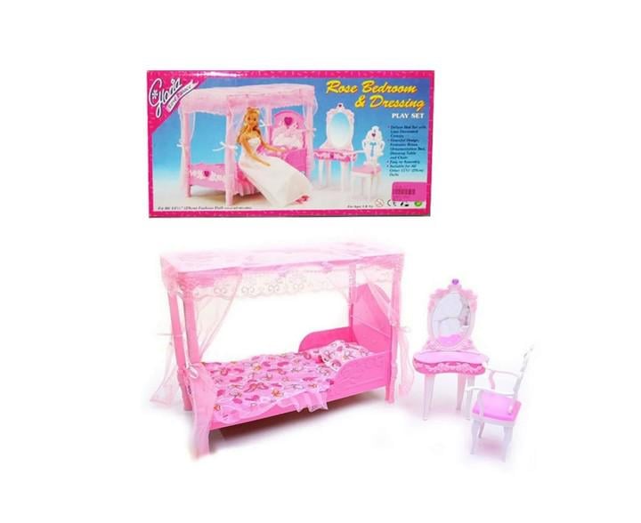Мебель для кукол Барби Gloria Спальня (2614)