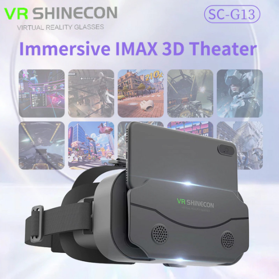 Очки виртуальной реальности VR SHINECON SC-G13 3D Black (VP-564) - фото 4