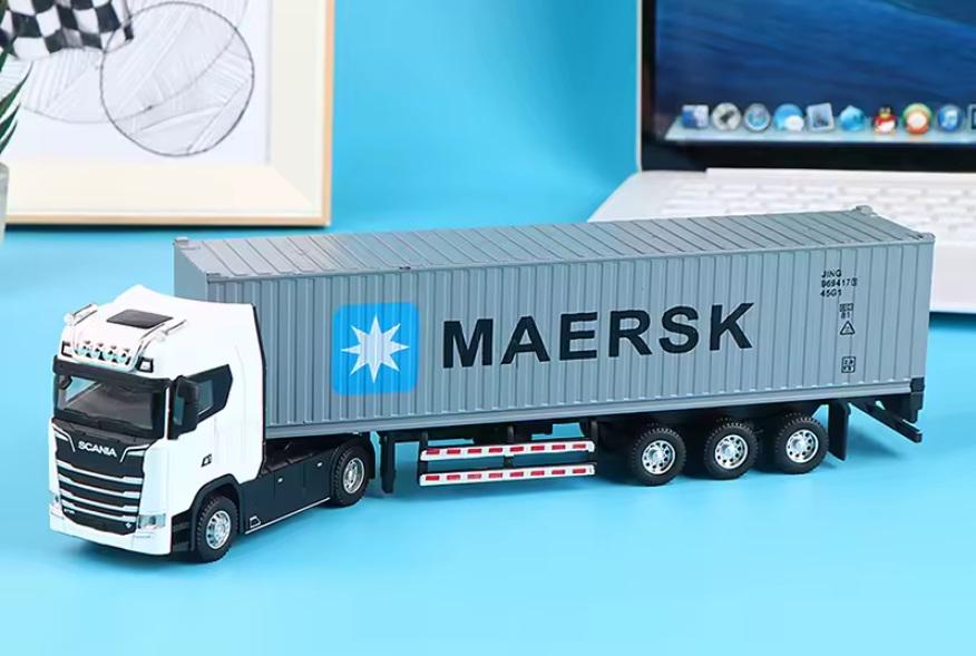 Машинка металлическая контейнеровоз SCANIA (29747375) - фото 14 Машинка металлическая контейнеровоз SCANIA (29747375) - фото 14