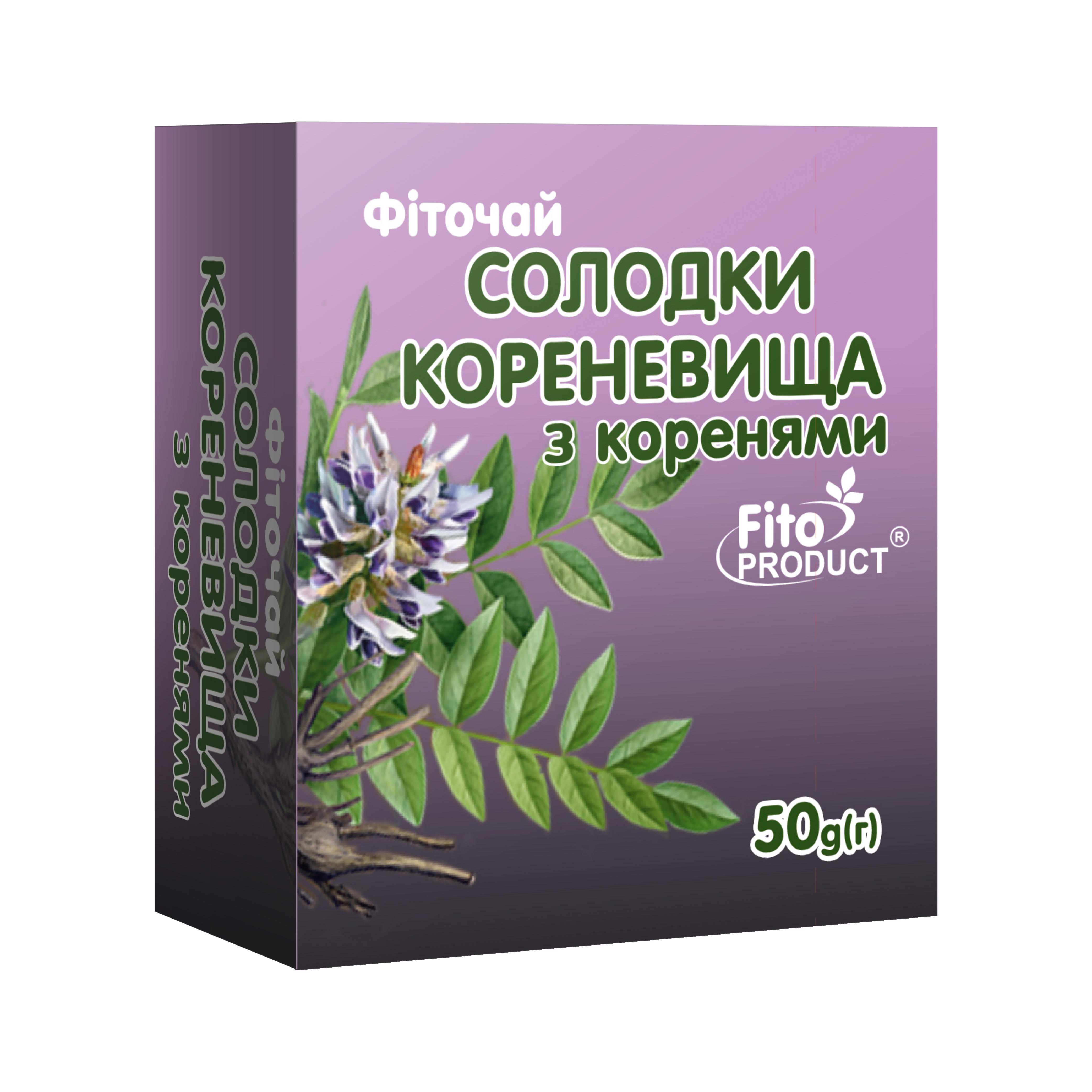 Фіточай Fito Product Солодки кореневища з корінням 50 г (4820159302963)