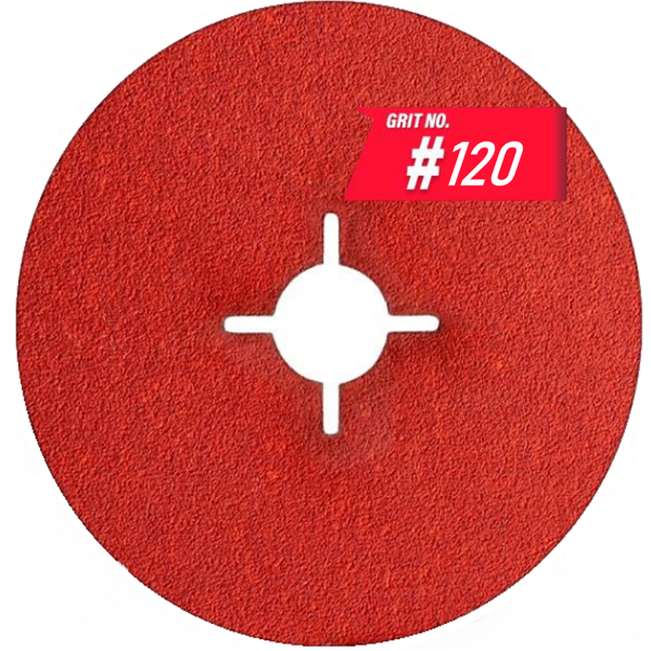 Фібровий круг WorkMan Ceramic P120 (95) - фото 4