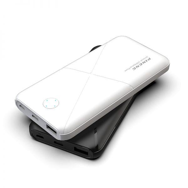 Повербанк Pineng PN-973 10000 mAh White (97300) - фото 2