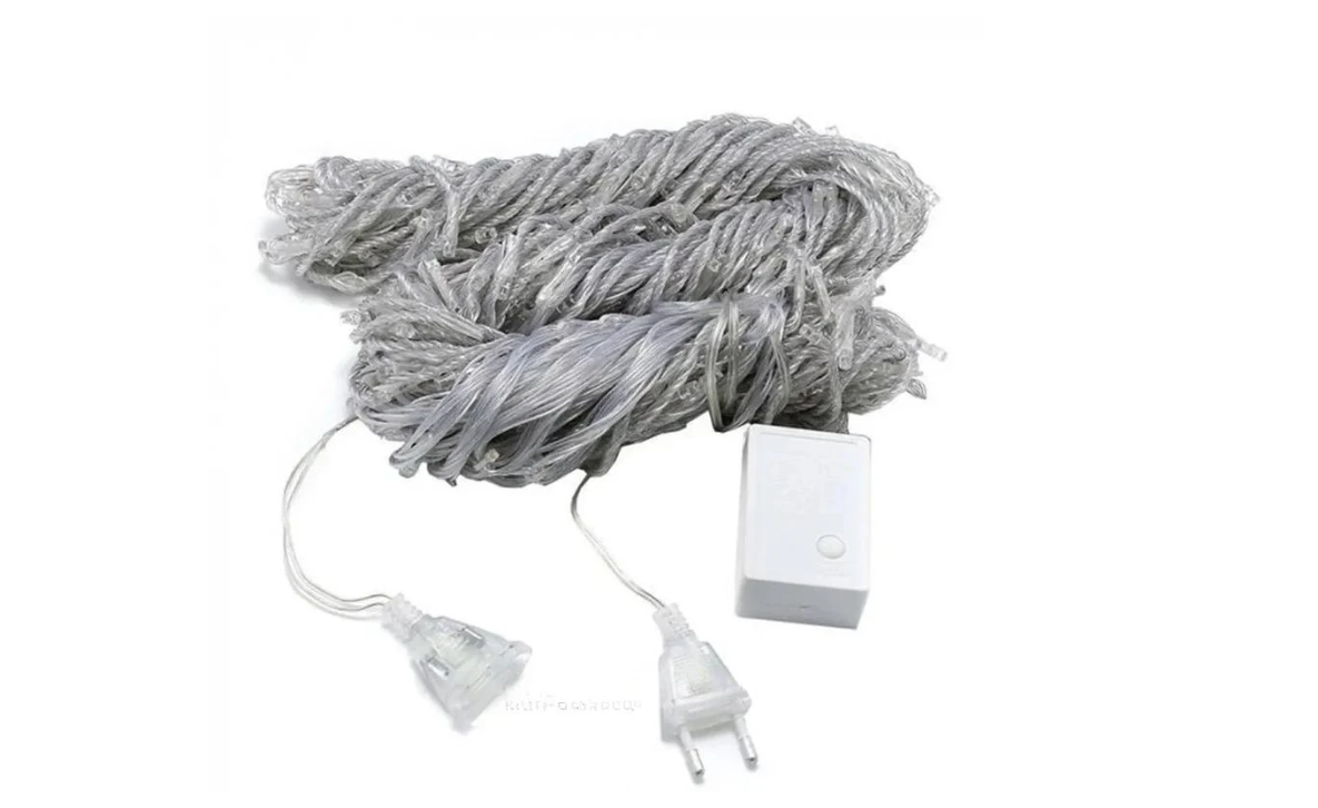 Гирлянда-штора Водоспад RD-080 240LED 2х2 м теплый белый (23456797102_379) Гирлянда-штора Водоспад RD-080 240LED 2х2 м теплый белый (23456797102_379)