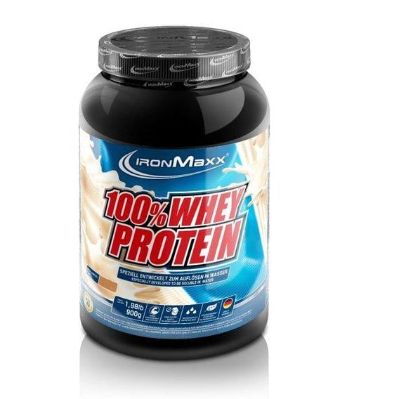 Протеин IronMaxx 100% Whey Protein 900 г 18 порций Strawberry