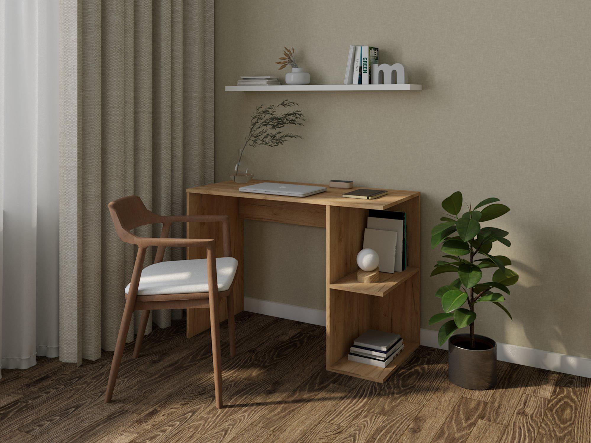 Компьютерный стол КС-16 1050х750х500 мм Крафт Золотой (MPКС-16-15) - фото 1