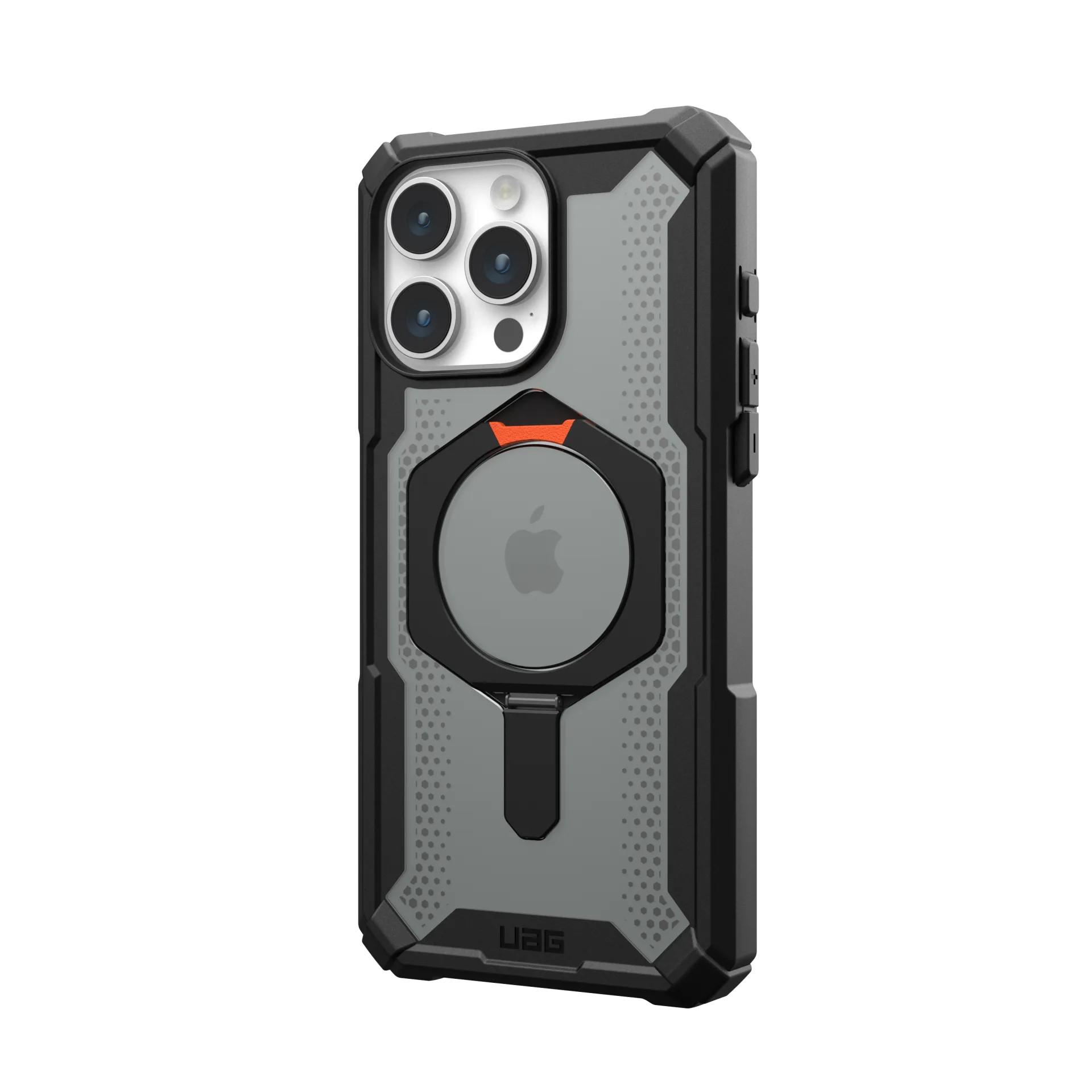 Чехол накладка для телефона UAG Plasma XTE Apple iPhone 15 Pro Max Black/Orange