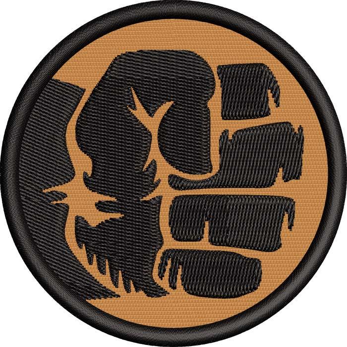 Нашивка патч Кулак №1 8x8 см (50500476)