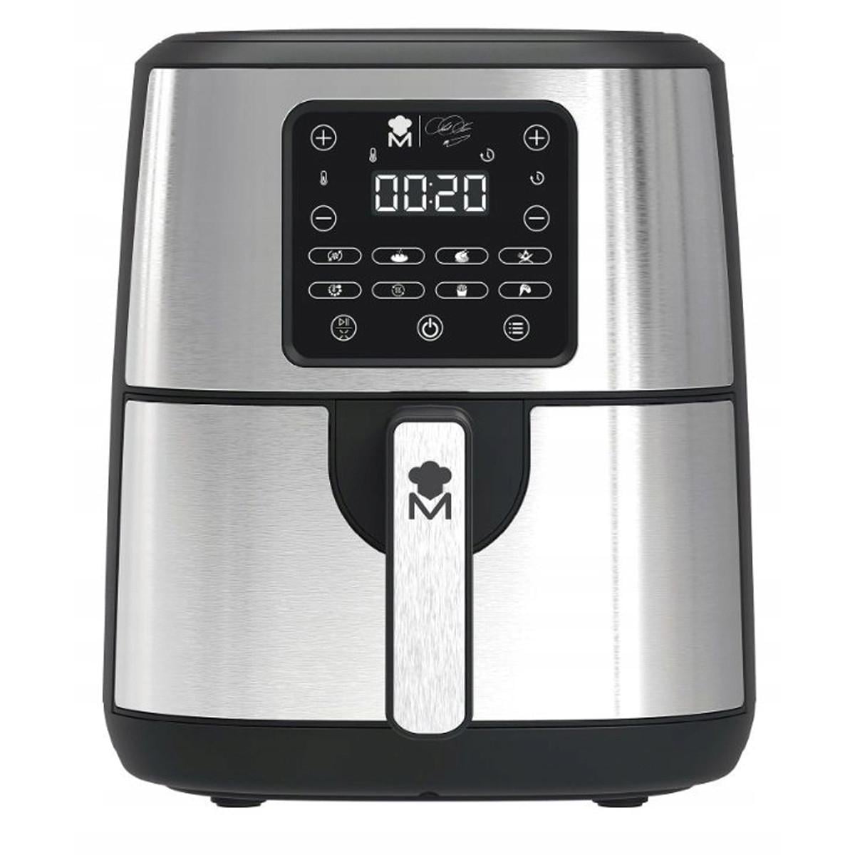 Аэрофритюрница Masterpro 1400 Вт до 4,2 л Серебристый (2953055835) Аэрофритюрница Masterpro 1400 Вт до 4,2 л Серебристый (2953055835)