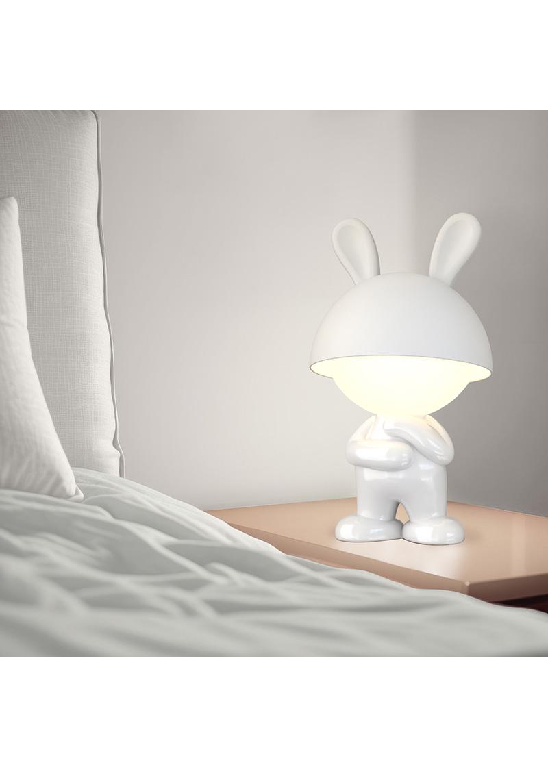 Светильник-ночник LED с аккумулятором KITE Dreamy Bunny Белый (K25-315-1-1) - фото 4 Светильник-ночник LED с аккумулятором KITE Dreamy Bunny Белый (K25-315-1-1) - фото 4