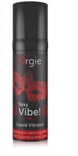 Вибратор жидкий Orgie SEXY VIBE вибрация с согревающим эффектом 15 мл