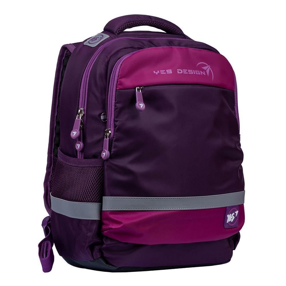 Рюкзак шкільний YES Ergo YES style 36x28x13 см 13 л Фіолетовий (556126)