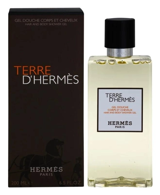 Гель для душу Hermes Terre d'hermes для чоловіків 200 мл (ID0040270)