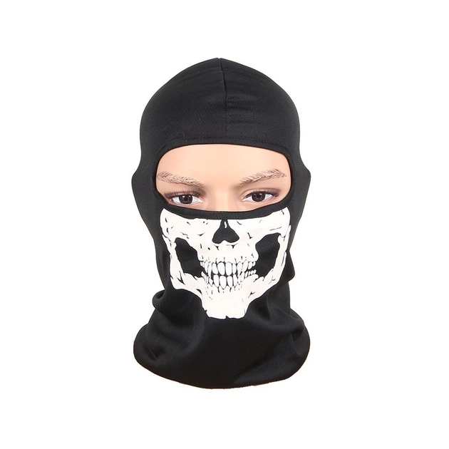 Балаклава с черепом L Черный (485698096-0)