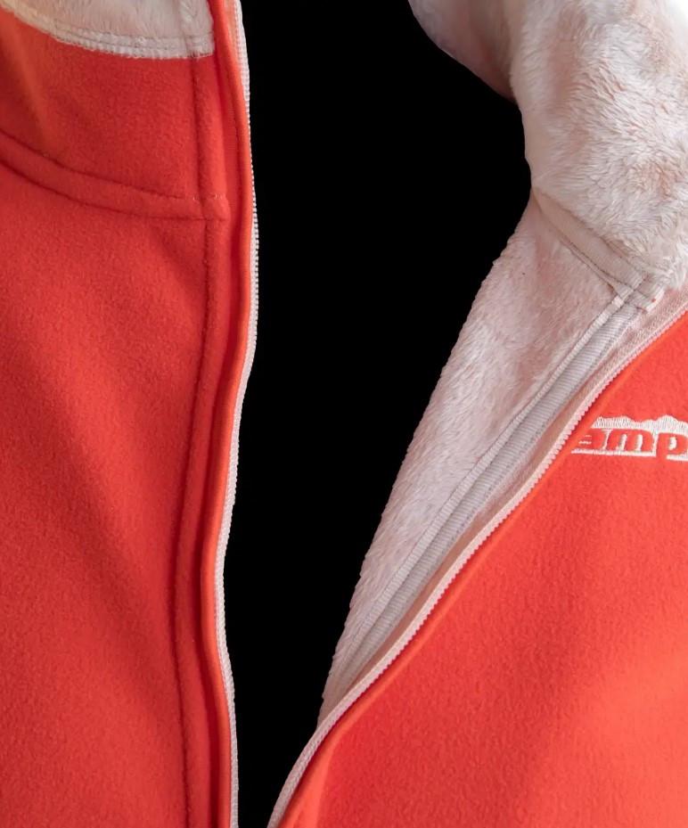 Куртка жіноча флісова Tramp Бія TRWF-001-beige-M Red (113931) - фото 5