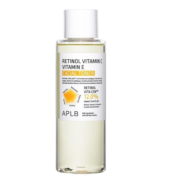 Тонер омолоджуючий APLB Retinol Vitamin C Vitamin E Facial Toner з ретинолом/вітамінами С та Е 160 мл (dea7e5a9-963e-11f1-a390-e944e48336d8)