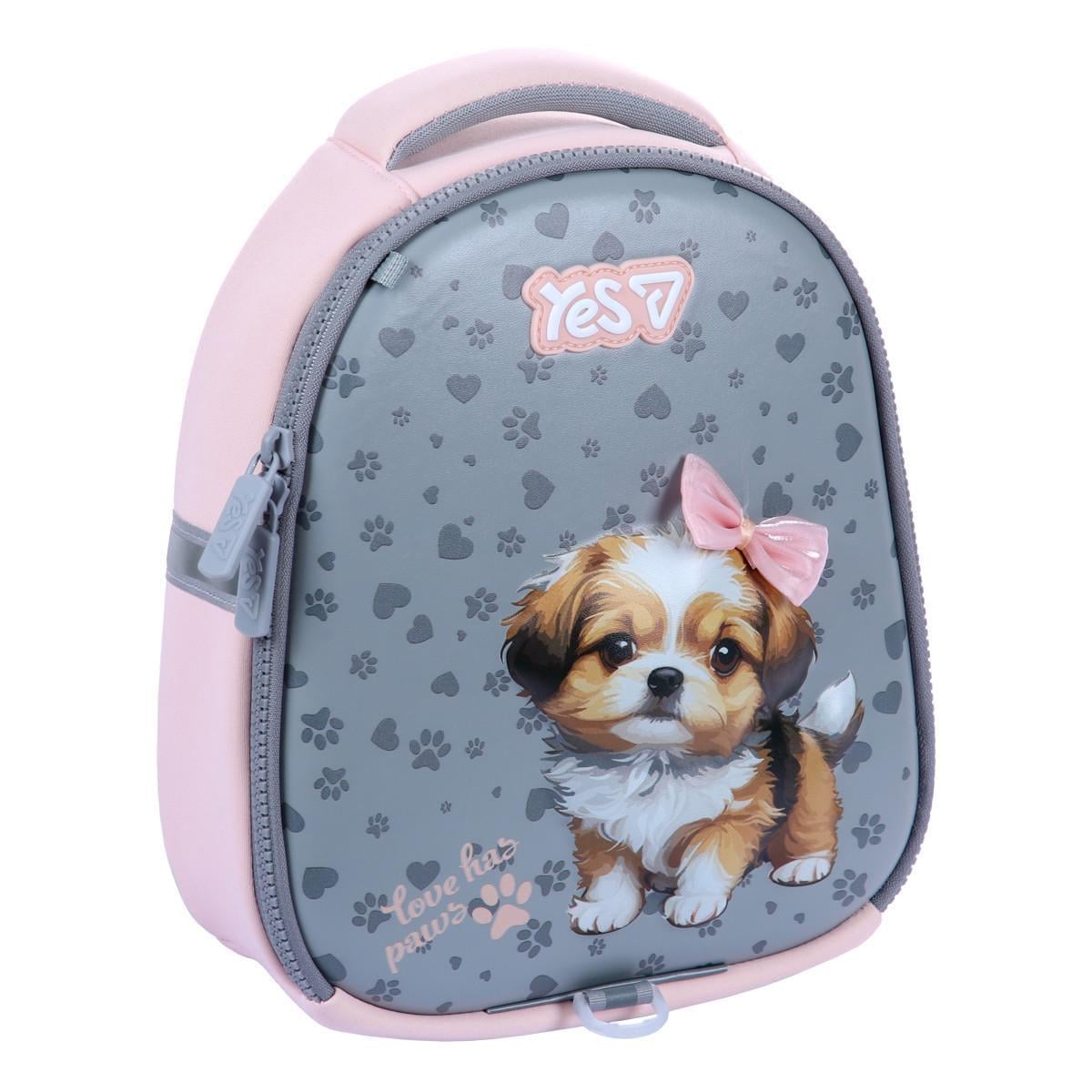 Рюкзак детский дошкольный YES Love has Paws K-33XXS для девочки (550432) Рюкзак детский дошкольный YES Love has Paws K-33XXS для девочки (550432)
