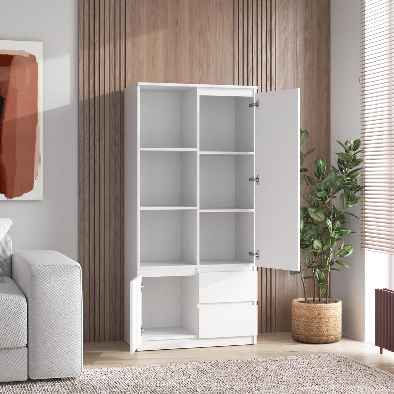 Шафа-пенал Вайс R-26 802х400х1691 мм Венге Темний (30773231) - фото 3 Шафа-пенал Вайс R-26 802х400х1691 мм Венге Темний (30773231) - фото 3