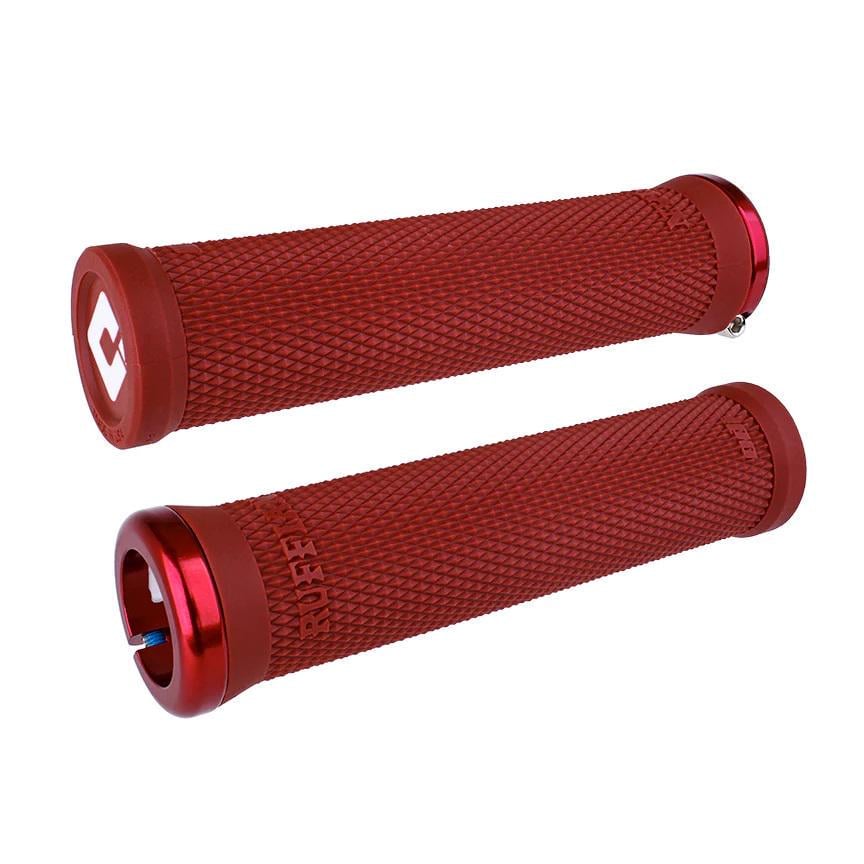 Грипсы ODI Ruffian v2.1 Lock-On MTB 135 мм Red (D33RFDR-R)
