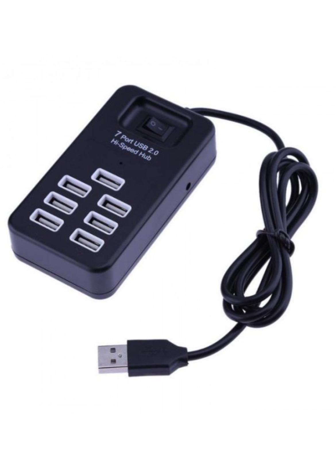 ᐉ Хаб концентратор Home Fest Digital USB 2.0 hb на 7 портов P-1602 ...