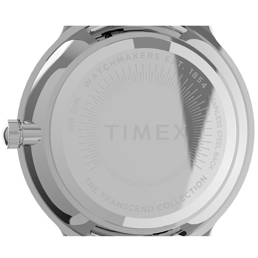 Наручний годинник жіночий Timex Transcend Floral кварцевий Silver (Tx2u98200) - фото 2