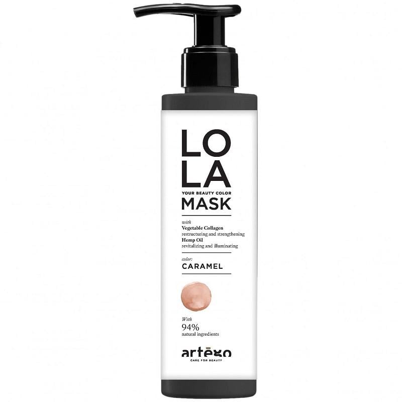 Маска для волосся тонуюча Artego Lola Mask Caramel Карамель 200 мл (2028210215)