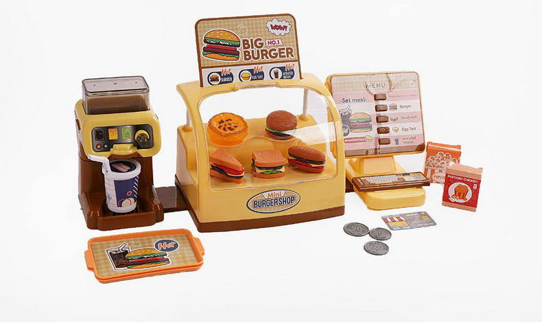 Детский игровой набор магазин с подсветкой и меню с английской озвучкой (150938) Детский игровой набор магазин с подсветкой и меню с английской озвучкой (150938)