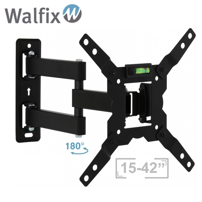 Кріплення для телевізора Walfix R-351B настінне 15-42" (tf1364) - фото 2 Кріплення для телевізора Walfix R-351B настінне 15-42" (tf1364) - фото 2