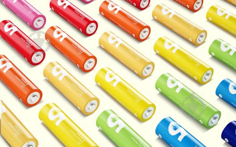 Батарейки Xiaomi ZMi AA batteries 10 шт ZI5 Rainbow - фото 4