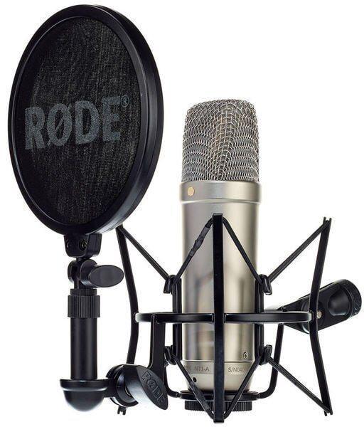 Микрофон конденсаторный Rode NT1-A Complete Vocal Recording Kit Микрофон конденсаторный Rode NT1-A Complete Vocal Recording Kit