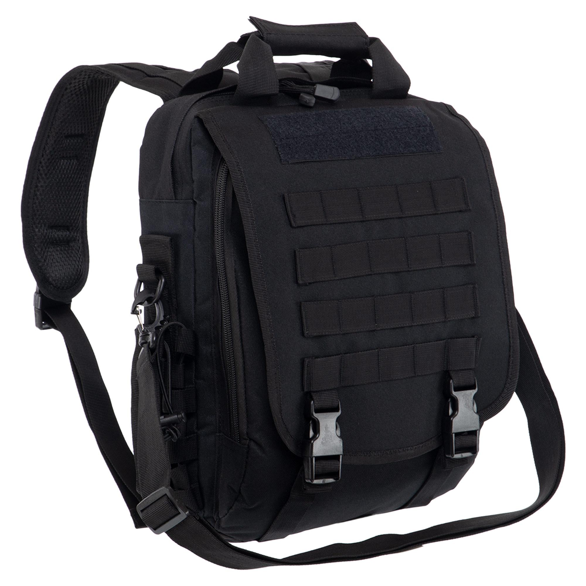 Рюкзак патрульный Military Rangers ZK-9108 35x29x10 см 10 л Черный (AN008666)