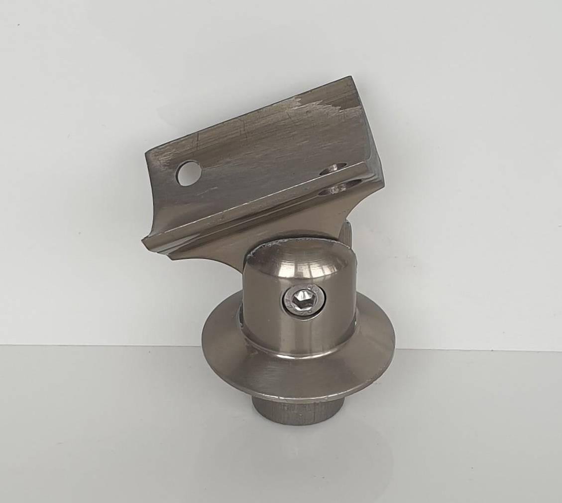 З'єднувач стійки та перила система круг Ø 40х50 мм Шампань