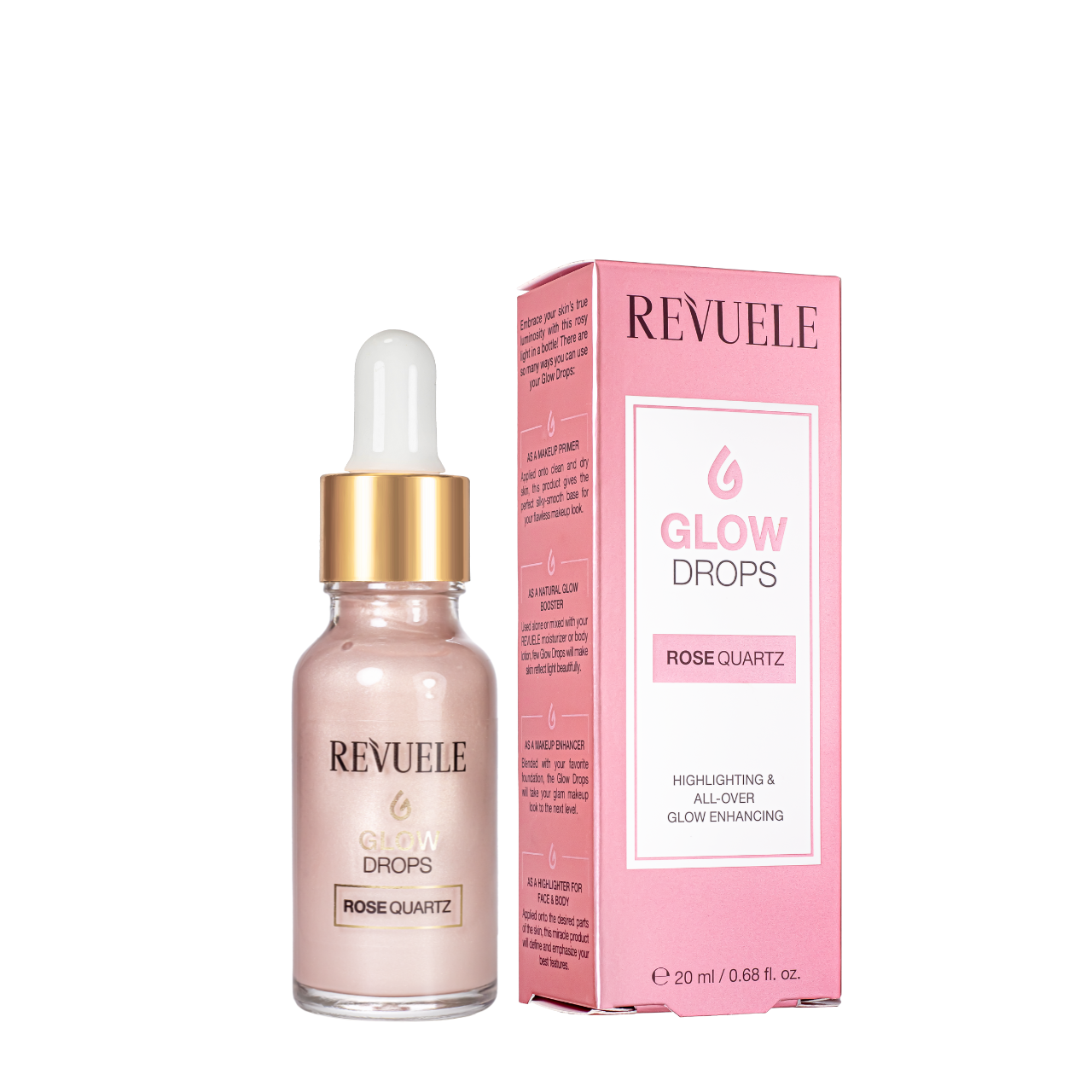 Сыворотка для сияния кожи Revuele Rose Quartz 20 мл (2149443431)