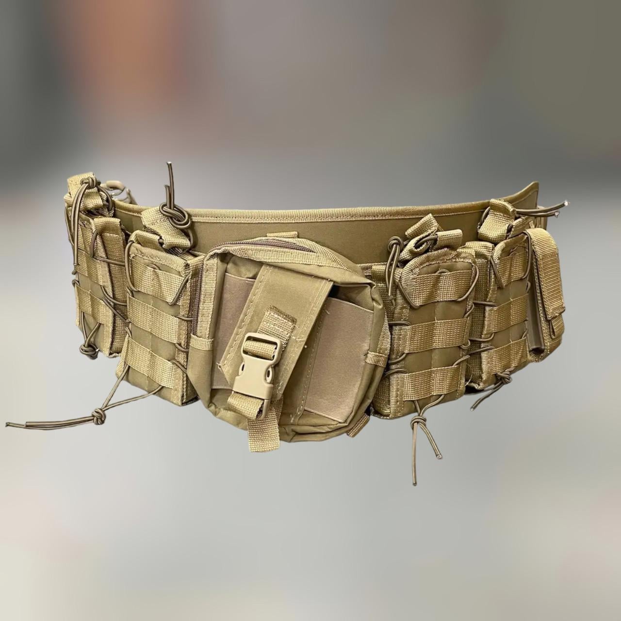 Пояс разгрузочный с подсумками система Molle Койот (1721720868)