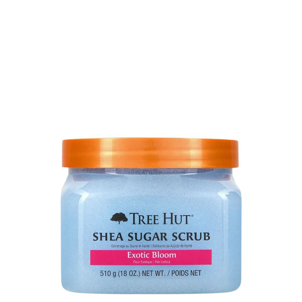 Скраб сахарный Tree Hut Exotic Bloom Sugar Scrub для тела с ароматом экзотических цветов 510 г