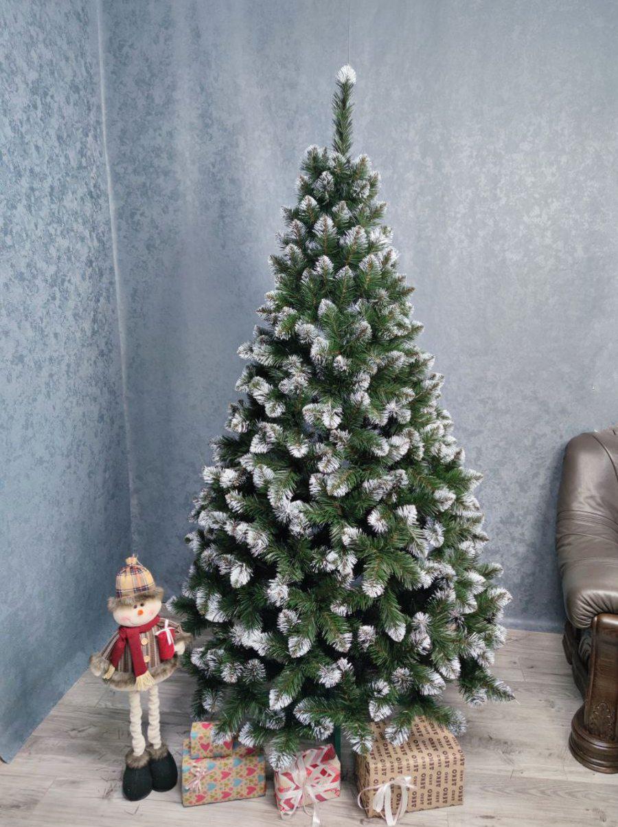 Ялинка Лідія з білими кінчиками 1,3 м (30245458) - фото 2