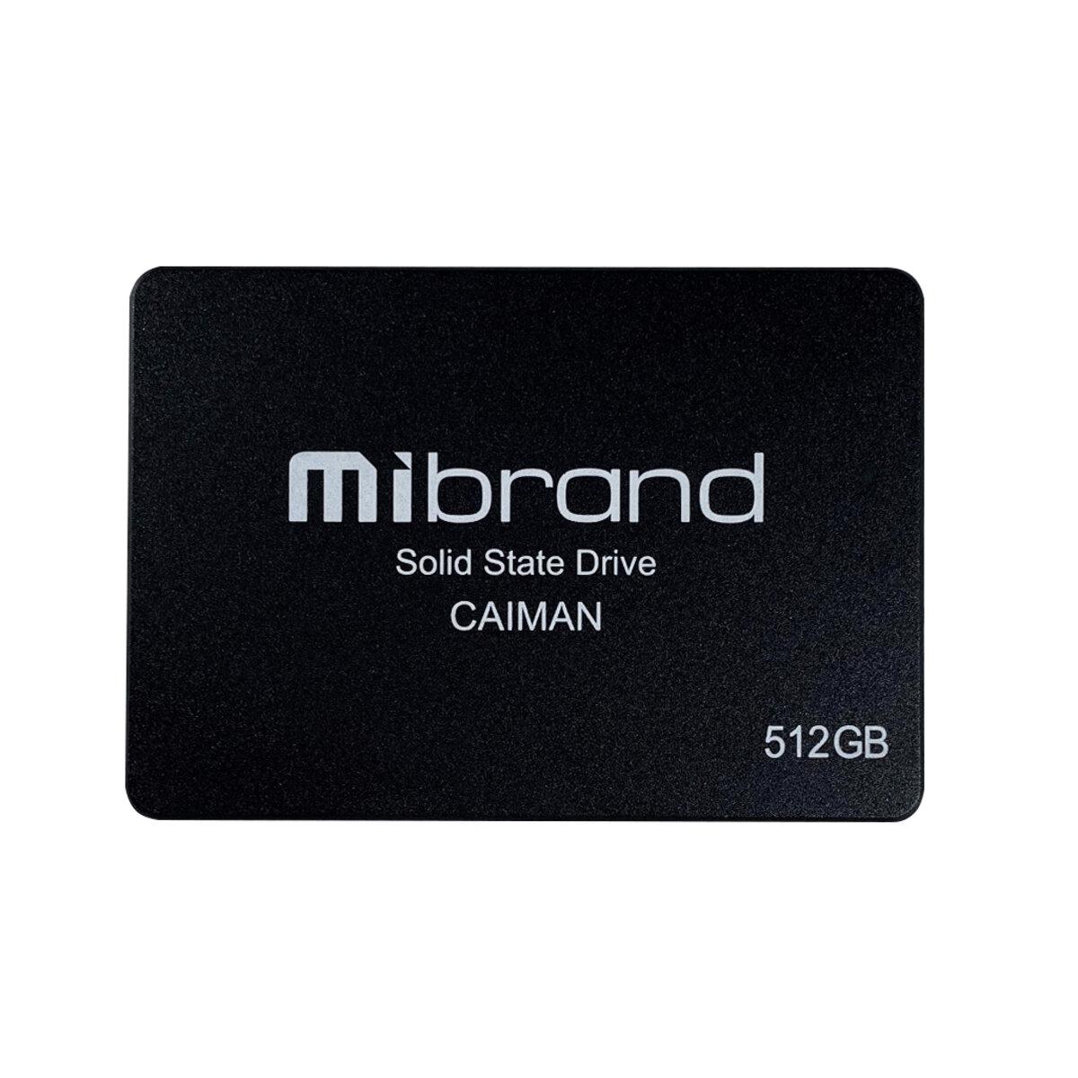 Твердотільний накопичувач Mibrand Caiman 512 Гб 3D TLC NAND (MI2.5SSD/CA512GB) - фото 2