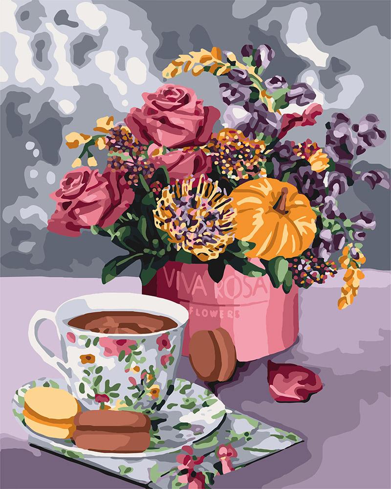 Картина по номерам Идейка "Аромат любовь" 40х50 см (KH3068)