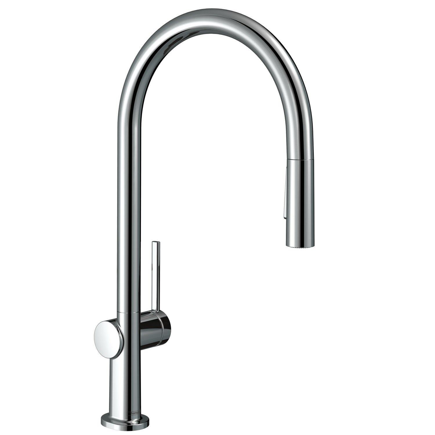 Смеситель для кухни Hansgrohe Talis M54 72800000 с видвижной лейкой Хром (124833)