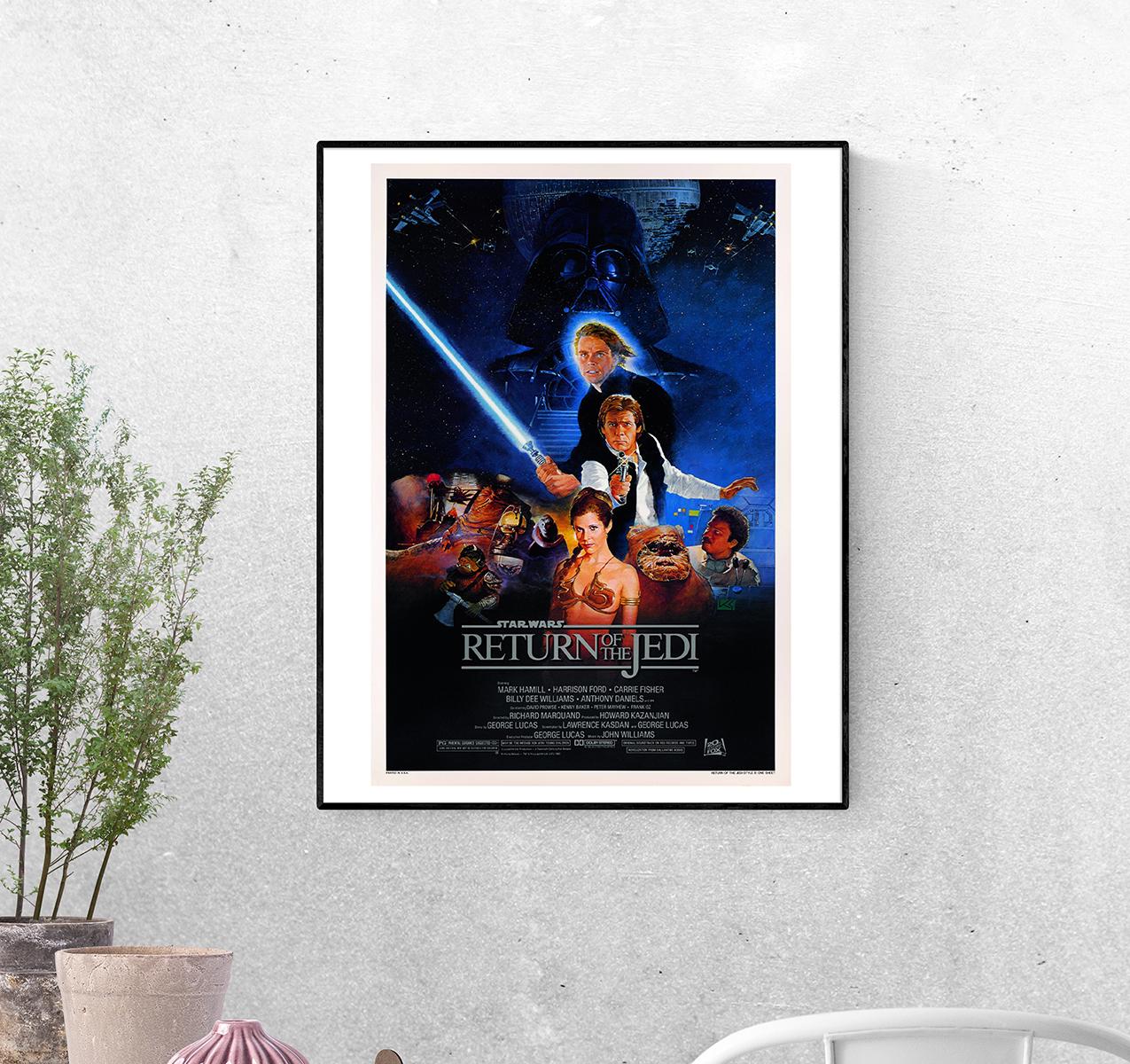 Постер Звёздные войны. Эпизод 6 - Возвращение Джедая 1983 г. Режиссёр Ричард Маркуэнд А-4 (Afisha2049009_Poster)