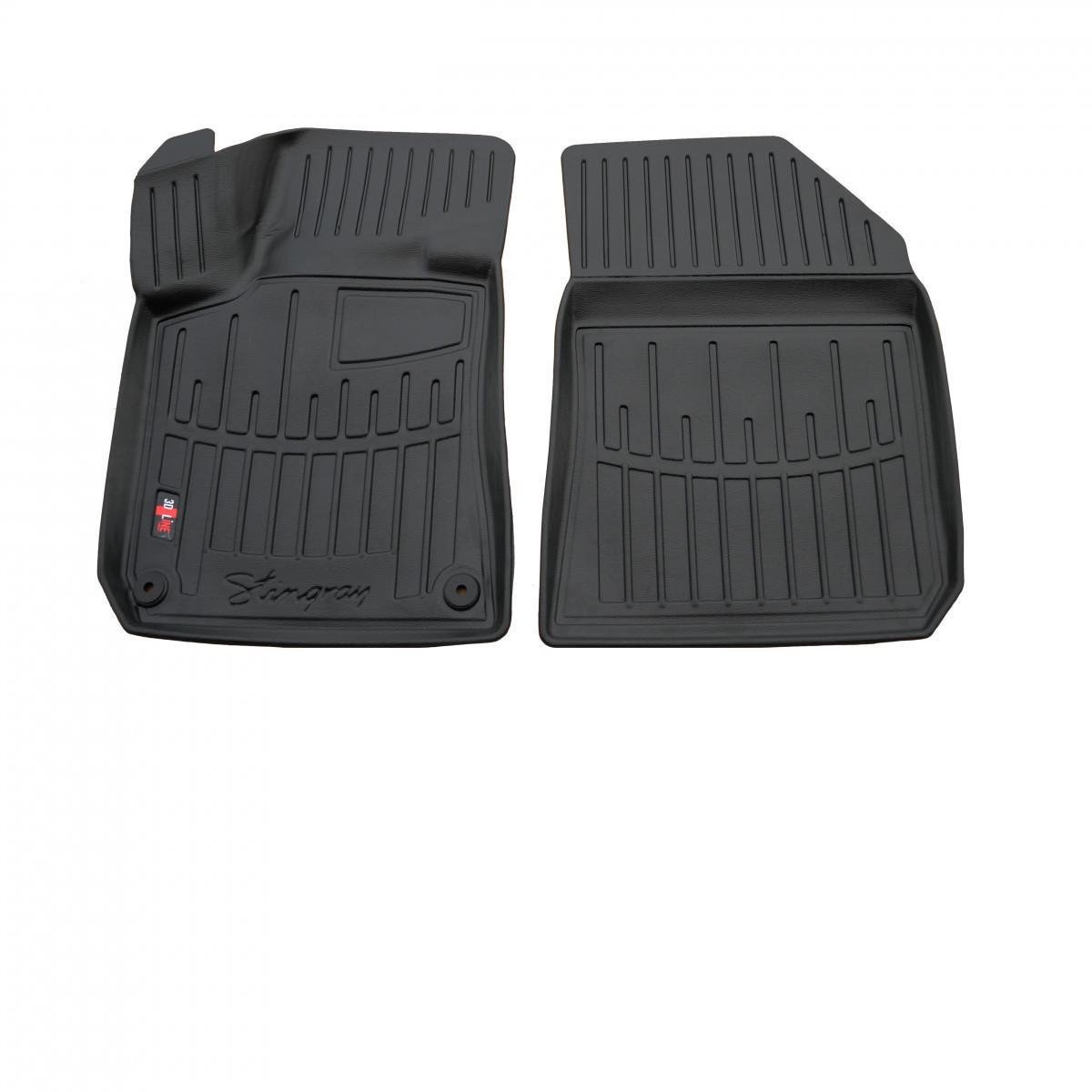 Коврики в салон 3D Peugeot 308 II T9 2013 2021 с бортом 2 шт.