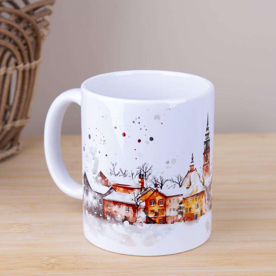 Чашка Зимний город 330 мл (5208-69)