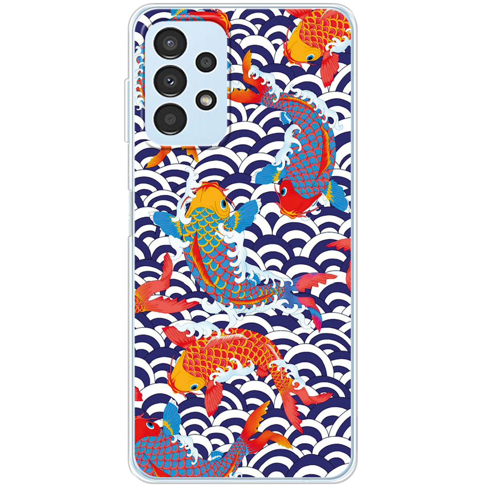 Чехол BoxFace Samsung Galaxy A32 5G (A326) Koi Fish Прозрачный силикон (44333-up2477-44333)