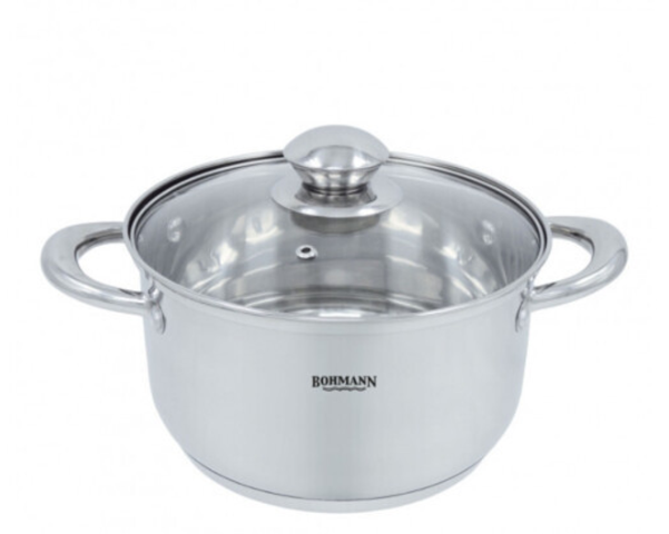 Каструля Bohmann з нержавіючої сталі 3,5 л (0805-22)