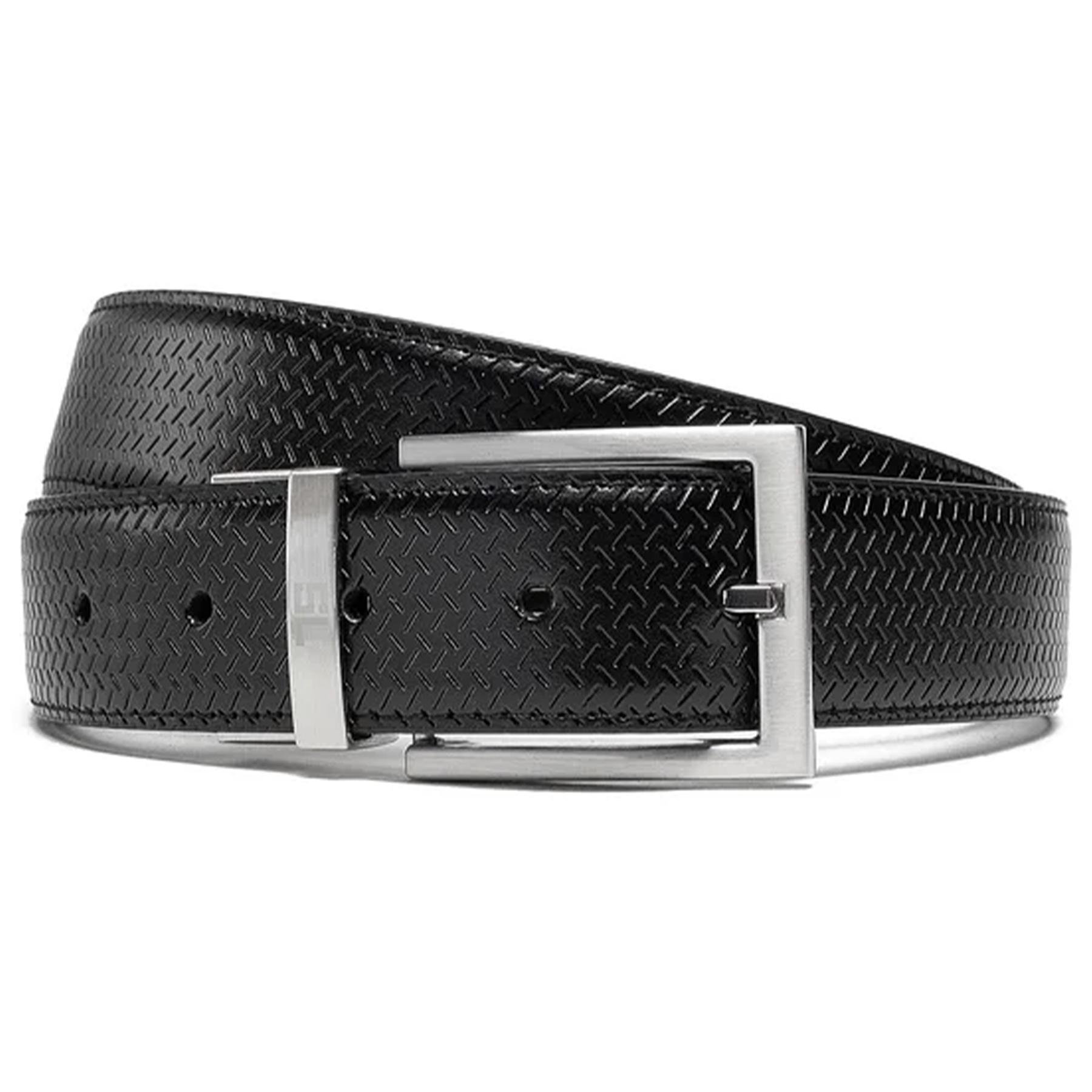 Ремень мужской кожаный SEMI LINE Black/Brown (P8232-0 L)