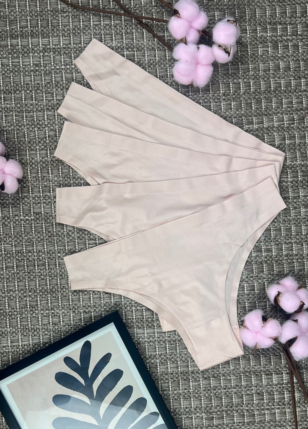 Набор женских трусиков бразилианы бесшовных гладкие однотонные 5 шт. S Пудровый (NB55009/5/S) Набор женских трусиков бразилианы бесшовных гладкие однотонные 5 шт. S Пудровый (NB55009/5/S)